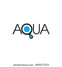 Aqua Blue Fish Marine Logo Vector Stock Vector (royalty Free) 1442051633