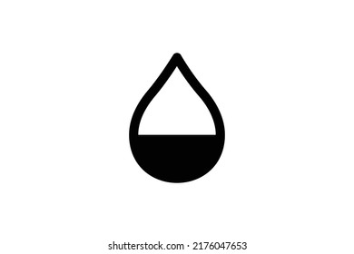 aqua line icon vector design template  