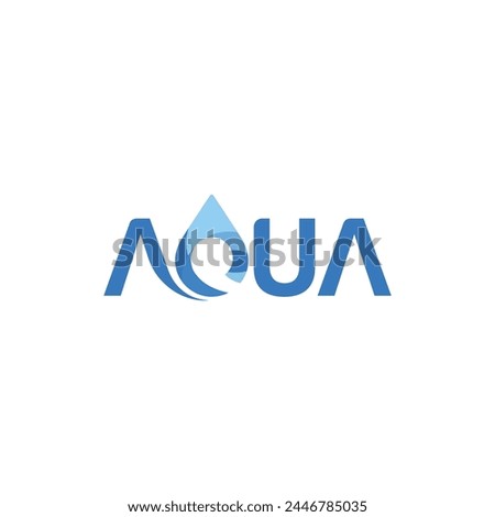 aqua logo design vector water splash logo