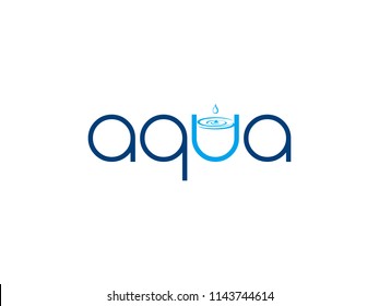 aqua logo for illustration use