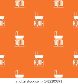 Aqua pattern vector orange for any web design best