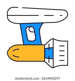 aqua scooter line icon vector. aqua scooter sign. isolated symbol illustration