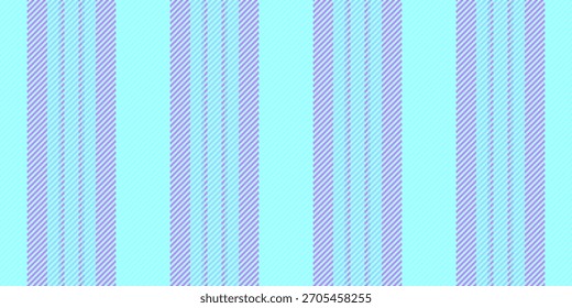 Aqua Streifen textiler Hintergrund, funky nahtlose Muster Linien. Tragen Sie vertikale Vektorgewebe Textur in Teal und violetten Farben Palette.