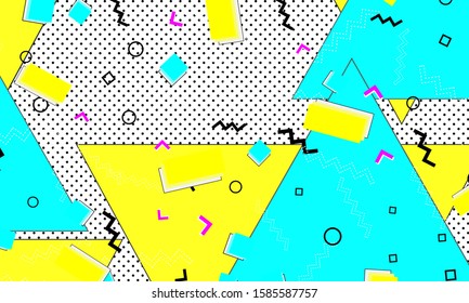 Aqua Template. Textile Cover. Colorful Honey Elements. 90s Illustration. Cute Blue Background. Lemon Flat Pattern. Splash Baby Blue Flyer.