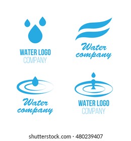 Aqua, water splashes and drops