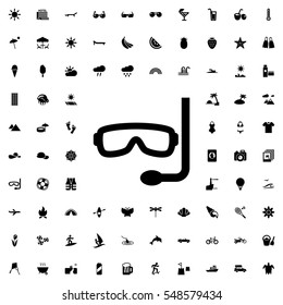 aqualung icon illustration isolated vector sign symbol