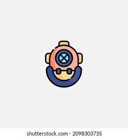 Aqualung icon sign vector,Symbol, logo illustration for web and mobile