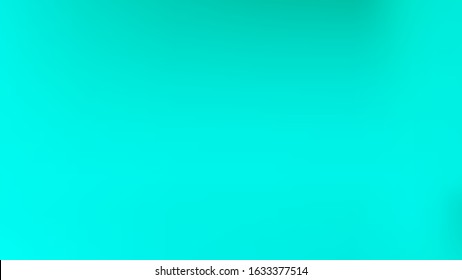 Aquamarine colored abstract gradient mesh Background. 