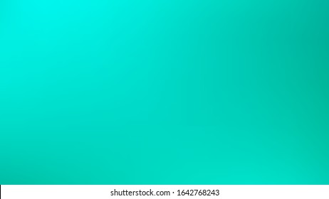 Aquamarine colored abstract gradient mesh Background. Clear banner template. Easy to edit pristine color vector illustration. Magic style blur. Professional texture. Crisp trendy fantasy. 