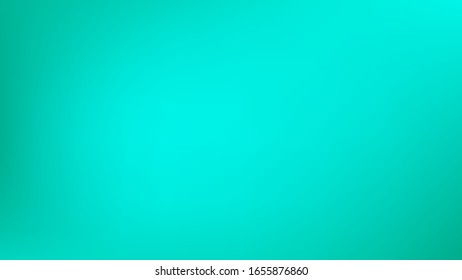 Aquamarin-farbener abstrakter Farbverlauf-Maschenhintergrund. Magischer Smoot. Reine trendige Fantasie.  Cool Banner-Vorlage. Einfache Bearbeitung der aktuellen Vektorillustration. Elementartextur.