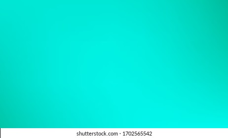 Aquamarine colored abstract gradient mesh Background. Liquid texture. Easy to edit clear color vector illustration. Net banner template. Fresh trendy fantasy.  Magic style graphic.