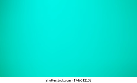 Aquamarine colored abstract gradient mesh Background. Breezy banner template. Magic style chilly. Easy to edit crisp color vector illustration. Usefull texture. Cool trendy fantasy. 
