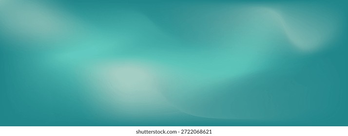 Aquamarine smooth mesh gradient vector background.Eps10