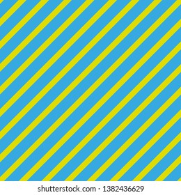 aquamarine and yellow diagonal stripe pattern -  Vector
