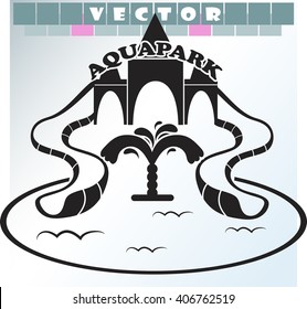 Aquapark icon.