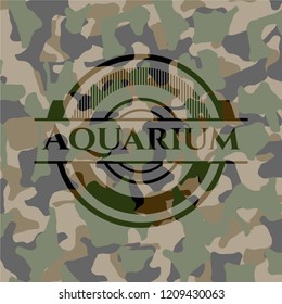 Aquarium camouflage emblem