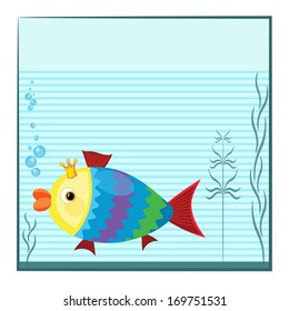 Aquarium with fish