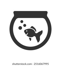 Aquarienfisch-Symbol, Vektorgrafiken