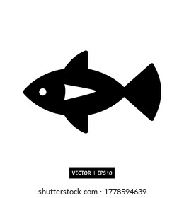 aquarium fish silhouette illustration background