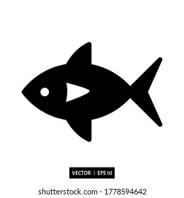 aquarium fish silhouette illustration background