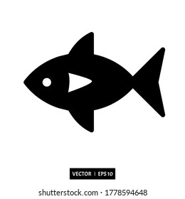 aquarium fish silhouette illustration background