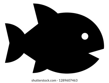 Aquarium Fish Vector Icon
