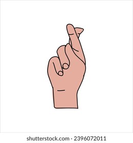 Aquarium Hand vector illustration. Female hands holding and pointing gesture, crossed fingers, fist, peace and thumbs up. Cartoon human palm and wrist vector set. hand sign language for the deaf