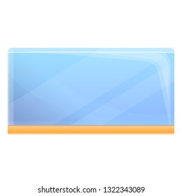 Aquarium icon. Cartoon of aquarium vector icon for web design isolated on white background
