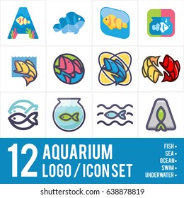 Aquarium Logo / Icon Bundle