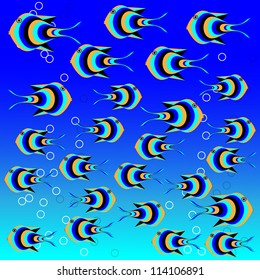 Aquarium   (motion illusion)