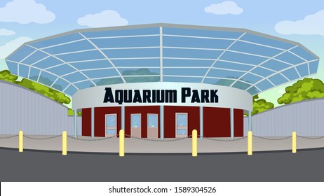 8100 Aquarium Exterior Design HD Terbaik