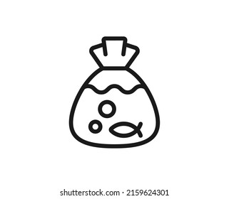Aquarium premium line icon. Simple high quality pictogram. Modern outline style icons. Stroke vector illustration on a white background. 