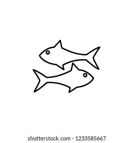 aquarium sign icon. Element of navigation sign icon. Thin line icon for website design and development, app development. Premium icon