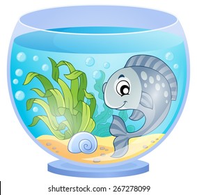 Imagen de tema acuario 5 - ilustración vectorial eps10.
