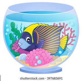 Imagen de tema acuario 1 - ilustración vectorial eps10.
