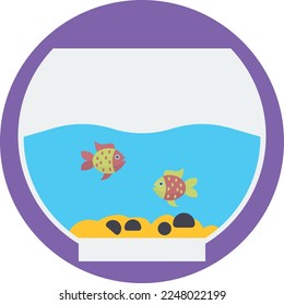 Aquarium Vector Icon which is suitable for commercial work and easily modify or edit it
