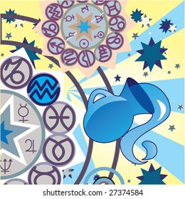 aquarius - air zodiac sign