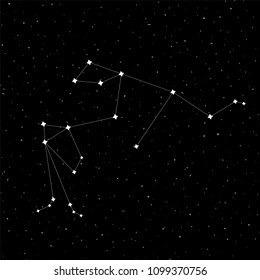 Aquarius Constellation Design