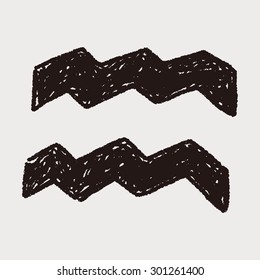 Aquarius Constellation doodle