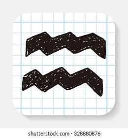 Aquarius Constellation doodle