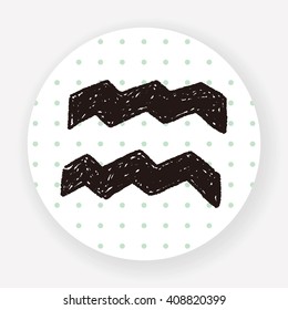 Aquarius Constellation doodle