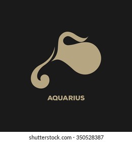 aquarius logo vector