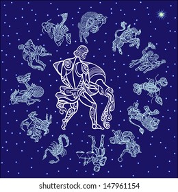 aquarius, sign of the zodiac