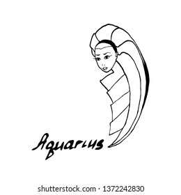 aquarius zodiac sign girl