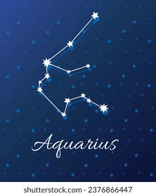 Aquarius zodiac Sign, Zodiac symbols icon vector illustration zodiac aquarius star 