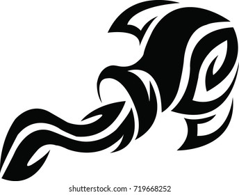 Aquarius zodiac sign vector for T-shirts Graphics illustration file