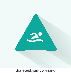 Aquatic Therapy Icon Vector Design