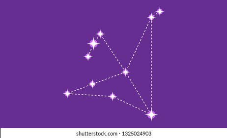 Aquila Constellation Vector Design