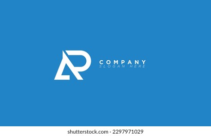 AR Alphabet letters Initials Monogram logo RA, A and R