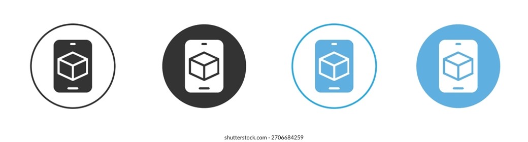 Ar apps Symbol Logo Template Design Set